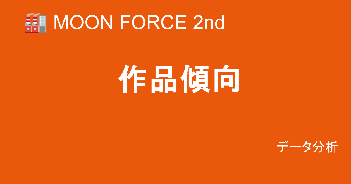 MOON FORCE 2ndの作品傾向を徹底分析｜素人巨乳ジャンル91作品データまとめ（2023〜2025）